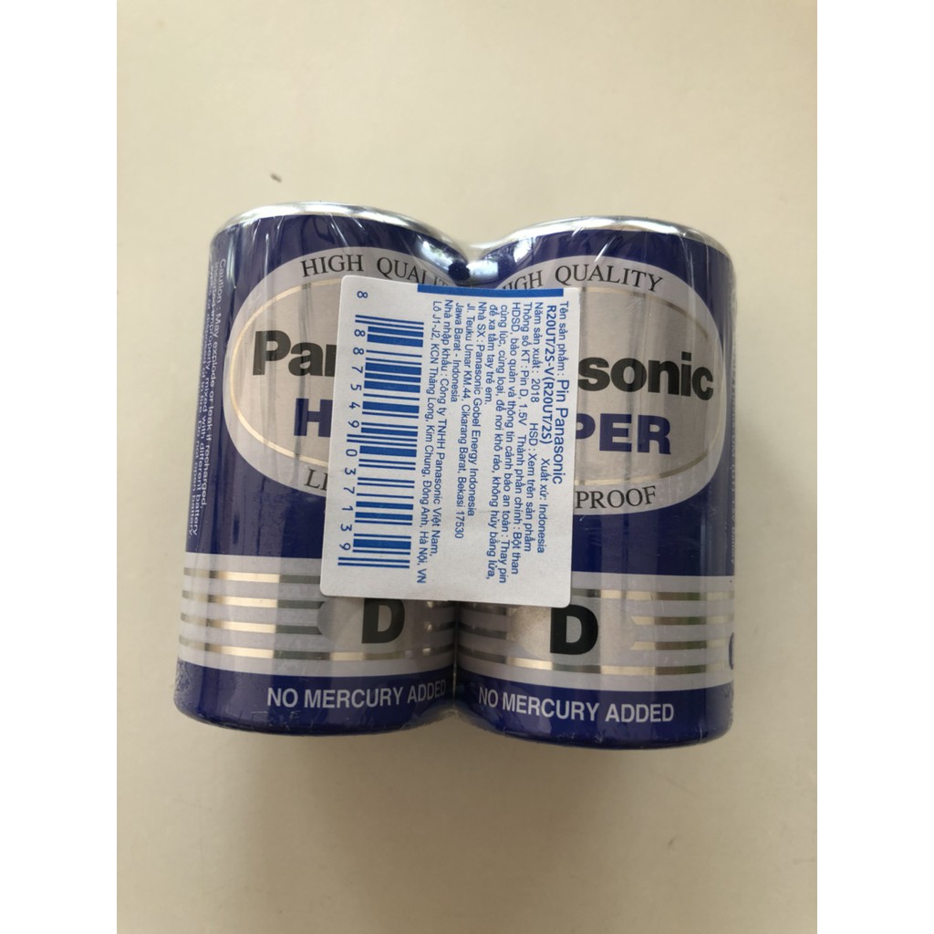 Pin đại PANASONIC 2 viên