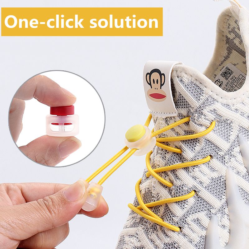 Dây Buộc Giày Co Giãn Không Cần Buộc Tiện Lợi