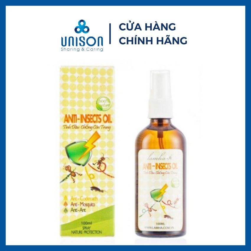 Tinh Dầu Chống Côn Trùng ANTI-INSECTS OIL:  xịt gián, chống mối,... dùng được cho trẻ nhỏ và phụ nữ mang thai