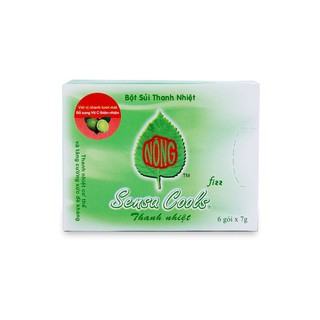✅ [CHÍNH HÃNG] Bột sủi thanh nhiệt Sensa Cools hộp 6 gói