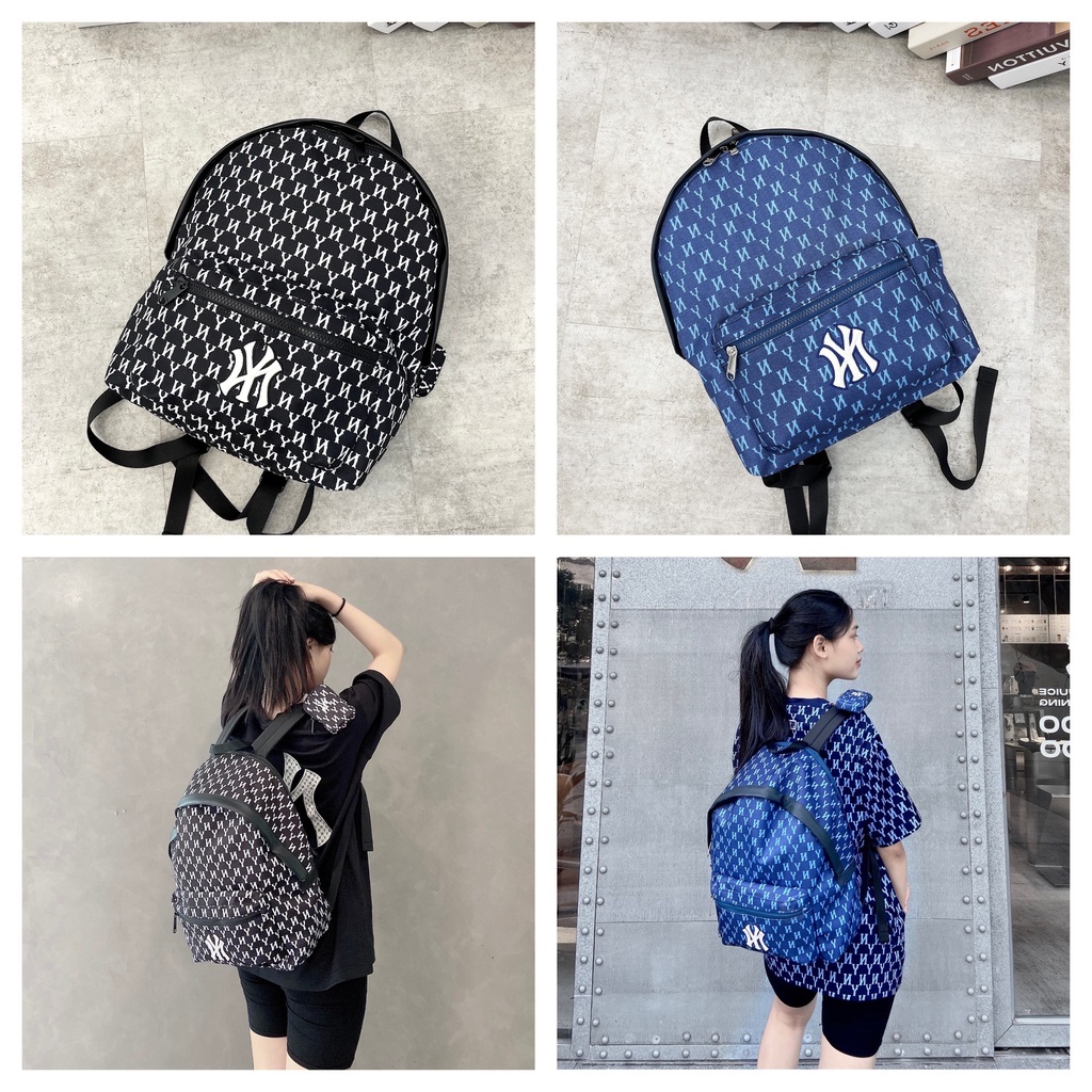 Balo / ba lô  B486 M/L/B N/Y MONOGRAM BACKPACK size: 42 cm x 30 cm x 15 cm Made in Ko/rea full-tem-tag