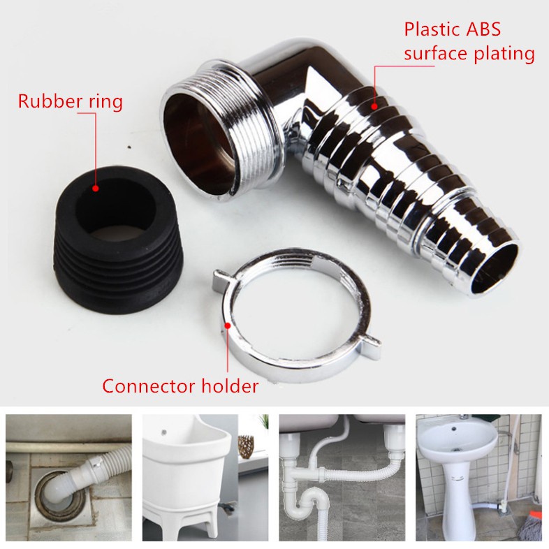 PNL Bộ nắp cống thoát nước máy giặt, chống trào ngược xà phòng, nước thải và mùi hôi