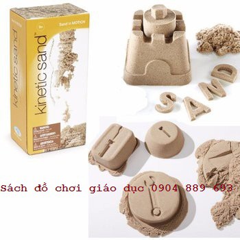 Bộ 5kg cát động học Kinetic Sand wabafun kèm đồ chơi