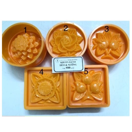 Khuôn bánh trung thu nướng-dẻo 150gr Vĩnh Trường
