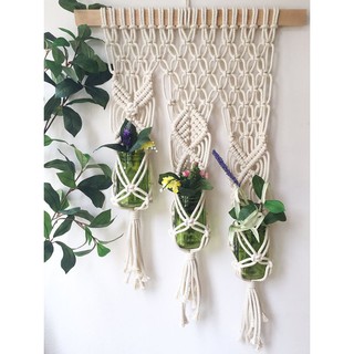 Macrame treo chậu cây 3