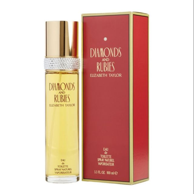 Nước hoa Nữ DIAMONDS & RUBIES 100ml - ELIZABETH TAYLOR ( Hàng Mỹ )