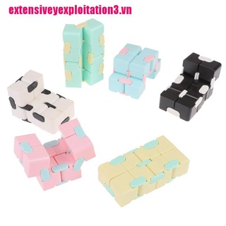 [ep*vn]Magic EDC Infinity Cube For Stress Relief Fidget Anti Anxiety Stress Fancy Toy