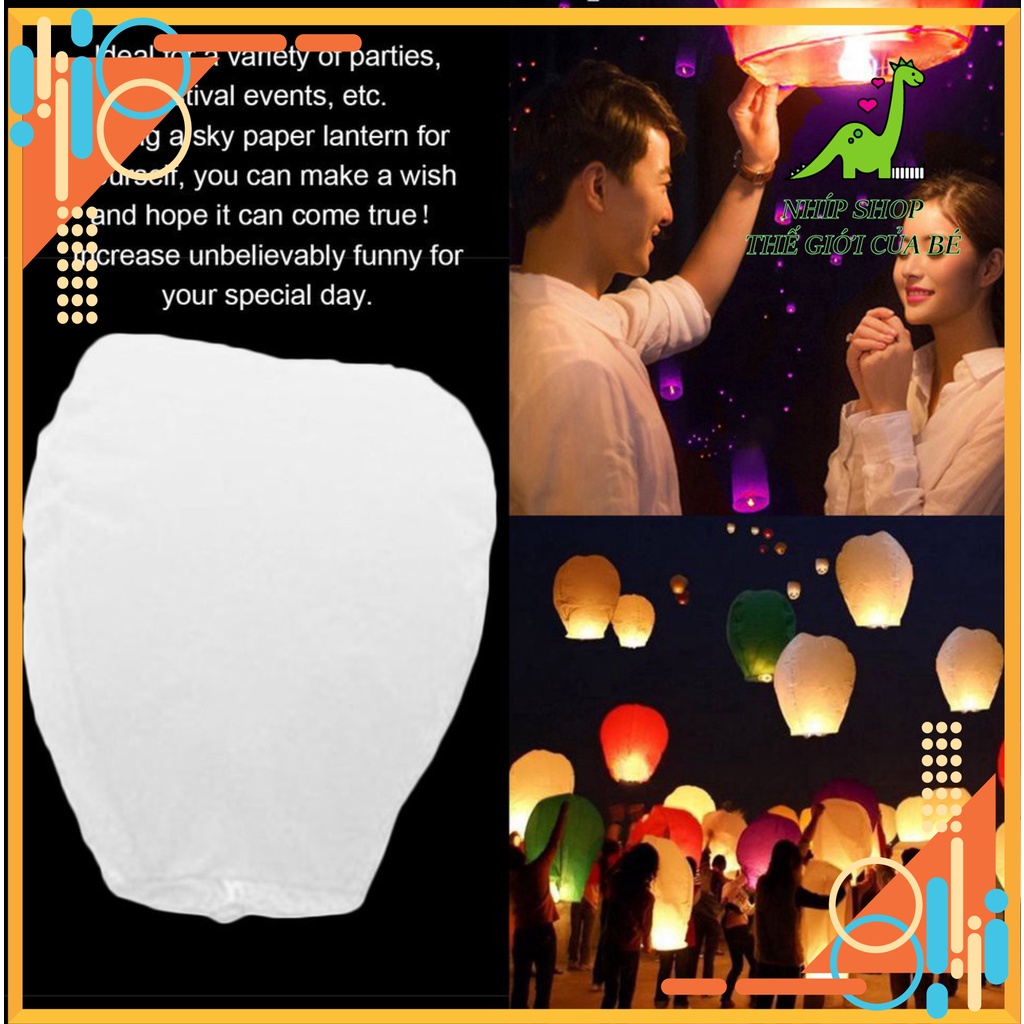 Đèn Lồng Giấy Bay Lên Trời Gửi Điều Ước - Nhíp Shop