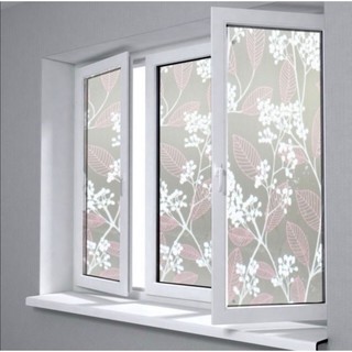Giấy dán kính mờ. Decal dán kính mờ. Cuộn 5M. Có sẵn keo