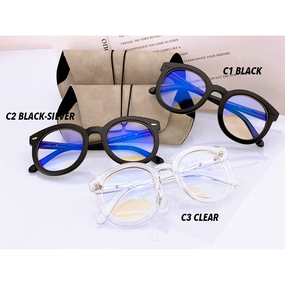 Kính mát gọng tròn thời trang Unisex