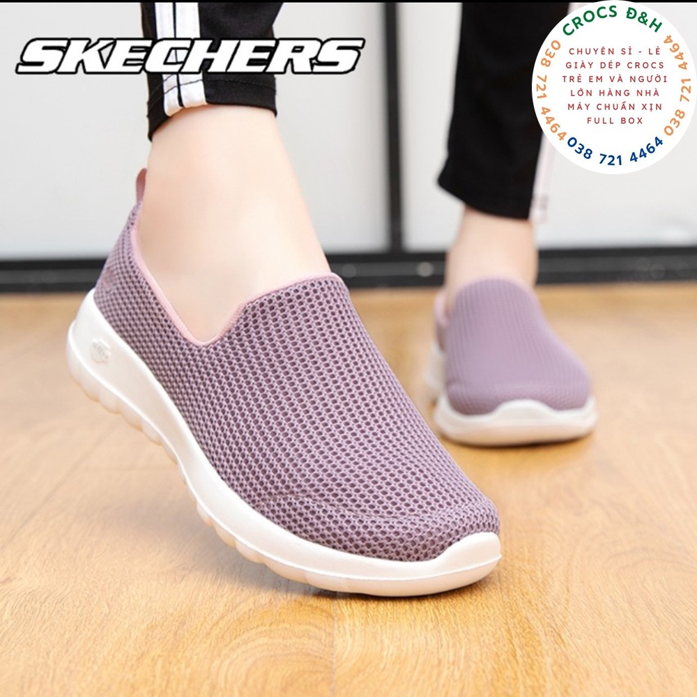 Giày thể thao skechers Gowalk Joy, Giày đi bộ cho nữ, chất liệu nhẹ, thoáng khí, êm chân