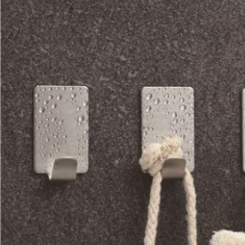 Combo 3 Móc Dán Tường Inox 304 Sử Dụng Công Nghệ 3M Siêu Dính - LU08