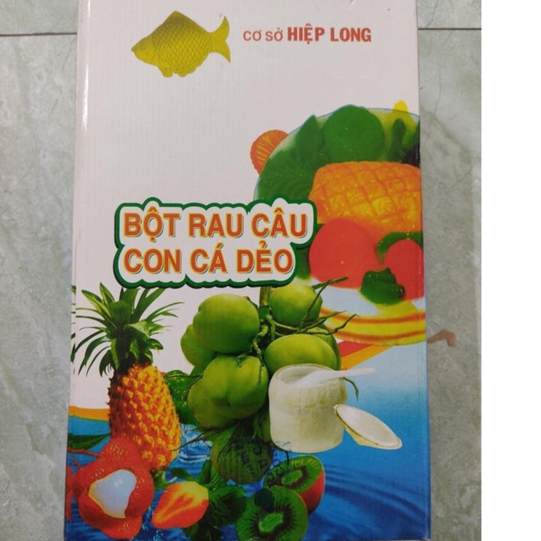 (Giá Sỉ - 1 Thùng 10 hộp) Rau câu con cá dẻo Hiệp Long