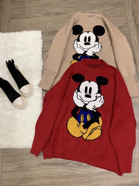 Áo len micky