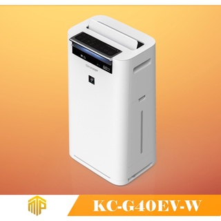 Máy lọc không khí và tạo ẩm Sharp KC-G40EV-W (28m², cảm biến bụi PM2.5, có inverter, hệ thống tạo ẩm tự động)