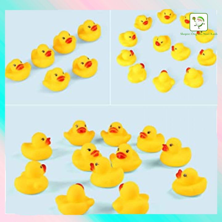 Vịt cao su (Rubber duck) đồ chơi con vịt cách điệu, chú vịt màu vàng