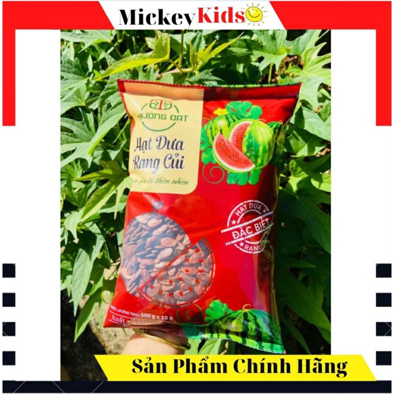 Gói 500g Hạt Dưa Rang Củi Trường Đạt Thơm Ngon, Không Phẩm Màu