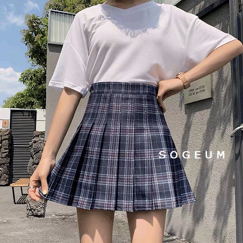 Chân váy tennis xếp ly cạp cao dáng chữ A hàng Quảng Châu loại 1 Sogeum.store