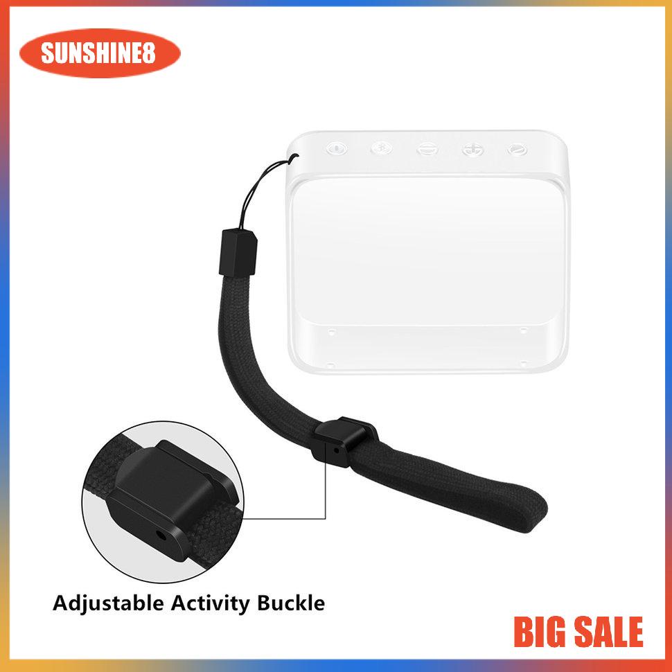 【SUN】[59K]TPU Protective Case For JBL GO 2 Speaker Portable Travel Protection Bag