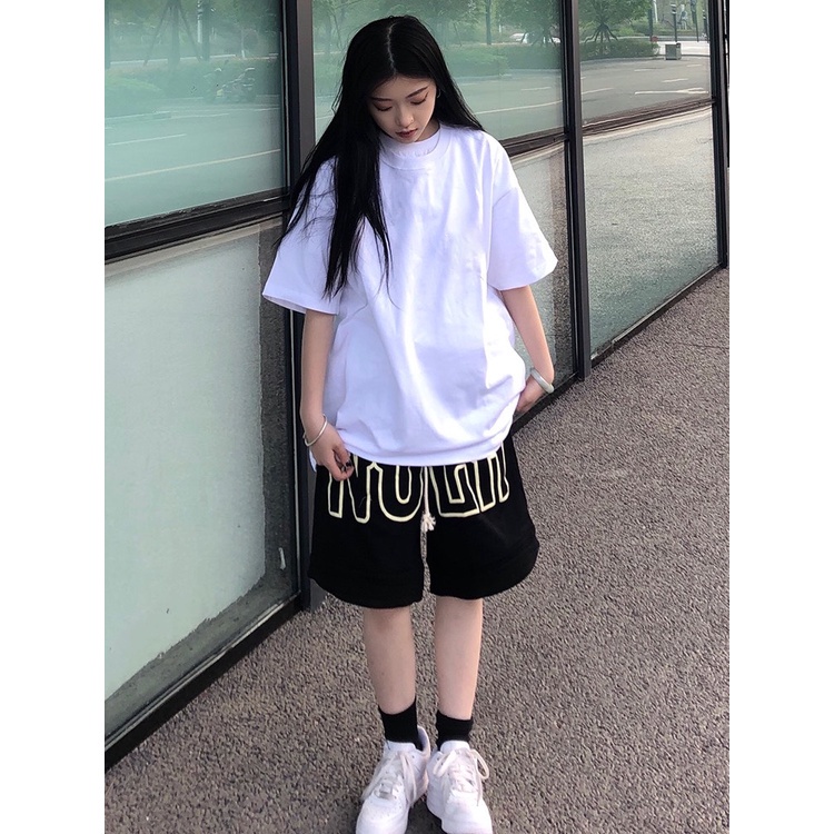 Quần đùi Nola Chất bo cotton dầy đứng from, lên dáng chuẩn đẹp unisex nam nữ mặc được