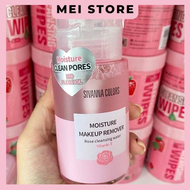 Nước Tẩy Trang Không Cồn Sivanna Thái 180ml