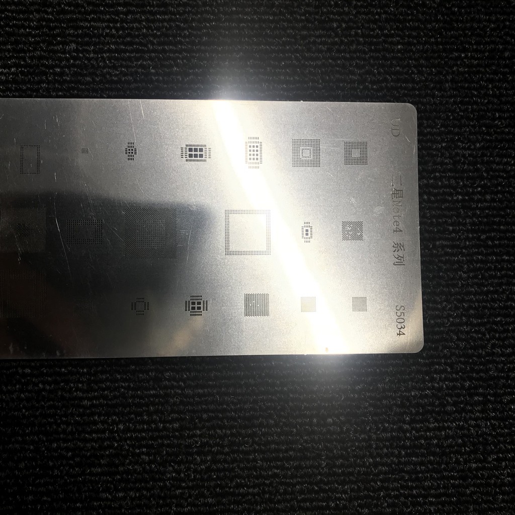 Vỉ làm chân IC samsung Note 4