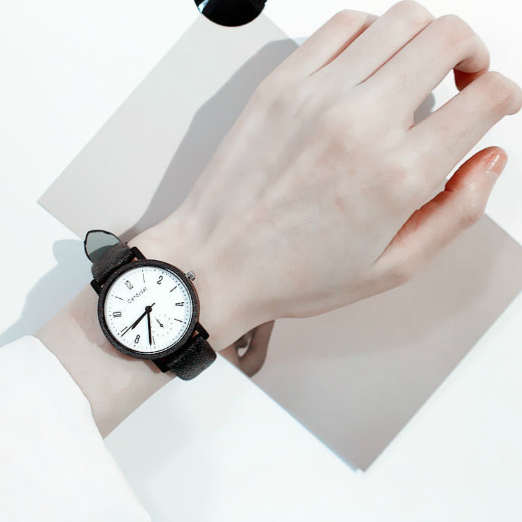 [RẺ VÔ ĐỊCH]Đồng Hồ Nữ Candy cat Chính Hãng Dây Da Lộn Thời Trang Hàn Quốc | BigBuy360 - bigbuy360.vn