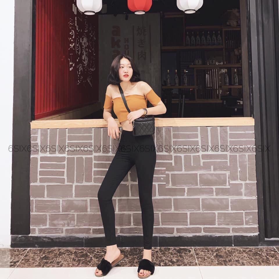 Quần Legging Hàn Nữ [FREESHIP]  Leg dài body dáng ôm, thun co dãn tôn dáng trẻ trung năng động Ulzzang HOT