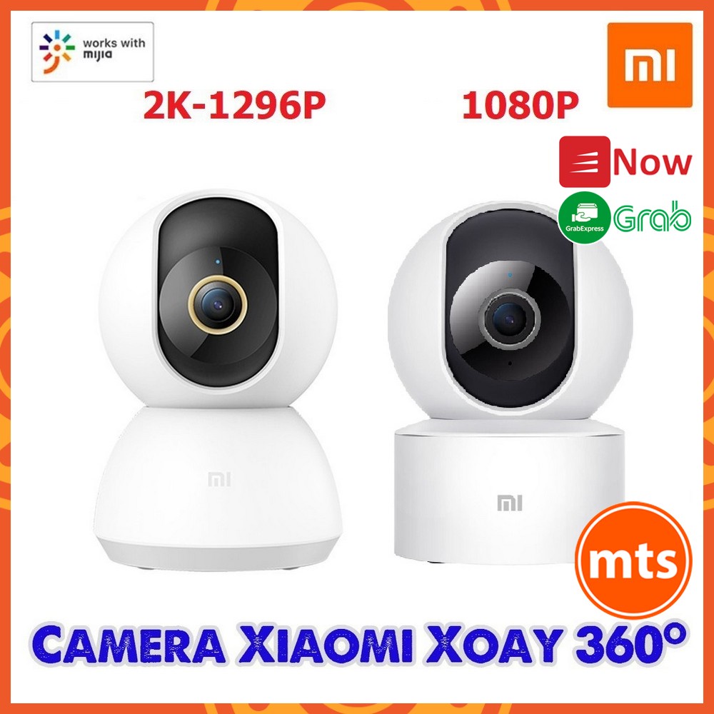 Camera IP Xiaomi Mijia 360 độ 2K - Camera giám sát Xiaomi Mijia PTZ 360 1080P nội địa - Minh Tín Shop