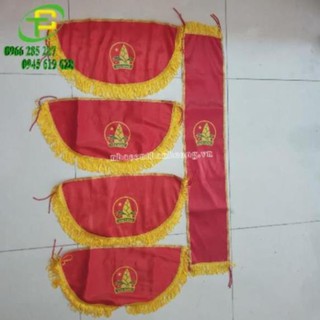 Bộ áo trống đội, bộ yếm trống đoàn đội (4 áo con + 1 áo cái) | Thiết bị Đoàn Đội  ཾ
