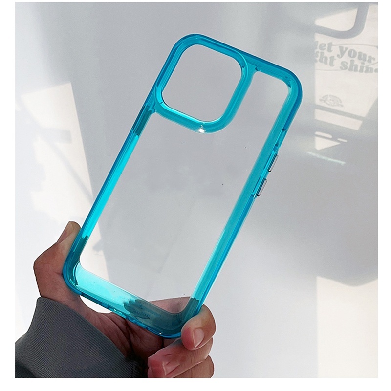 Ốp điện thoại trong suốt chống sốc chống rơi va đập cho iPhone 13 12 11 Pro MAX XS MAX XR X 7+ 8 Plus