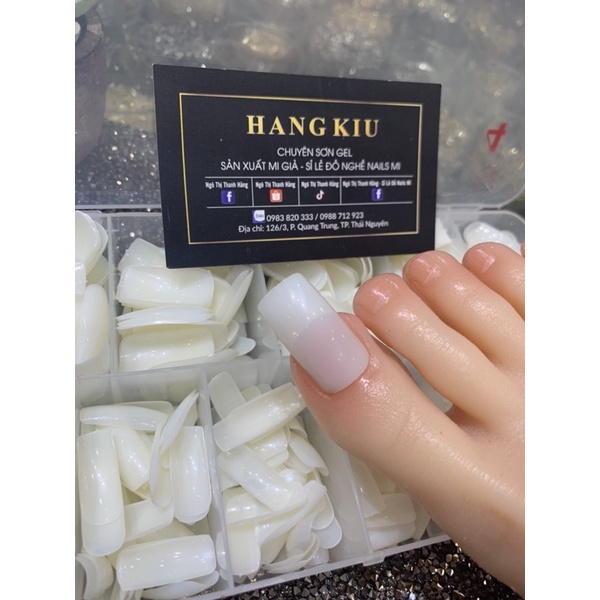 MÓNG ỐP CHÂN LOẠI ĐẸP DẺO DAI
