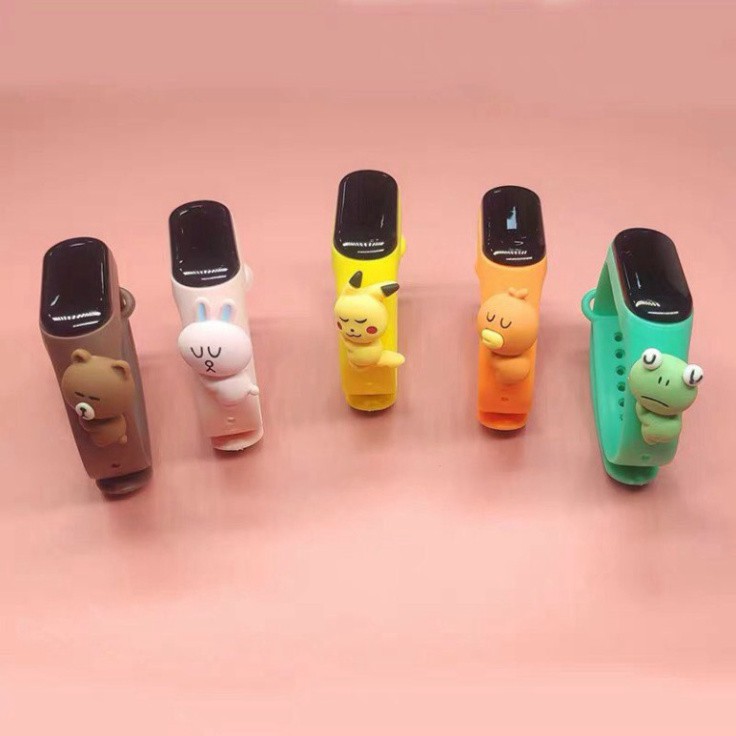 Đồng hồ LED thể thao chống nước unisex Disney Mickey Zgo silicon 20 MẪU cho nam nữ trẻ em