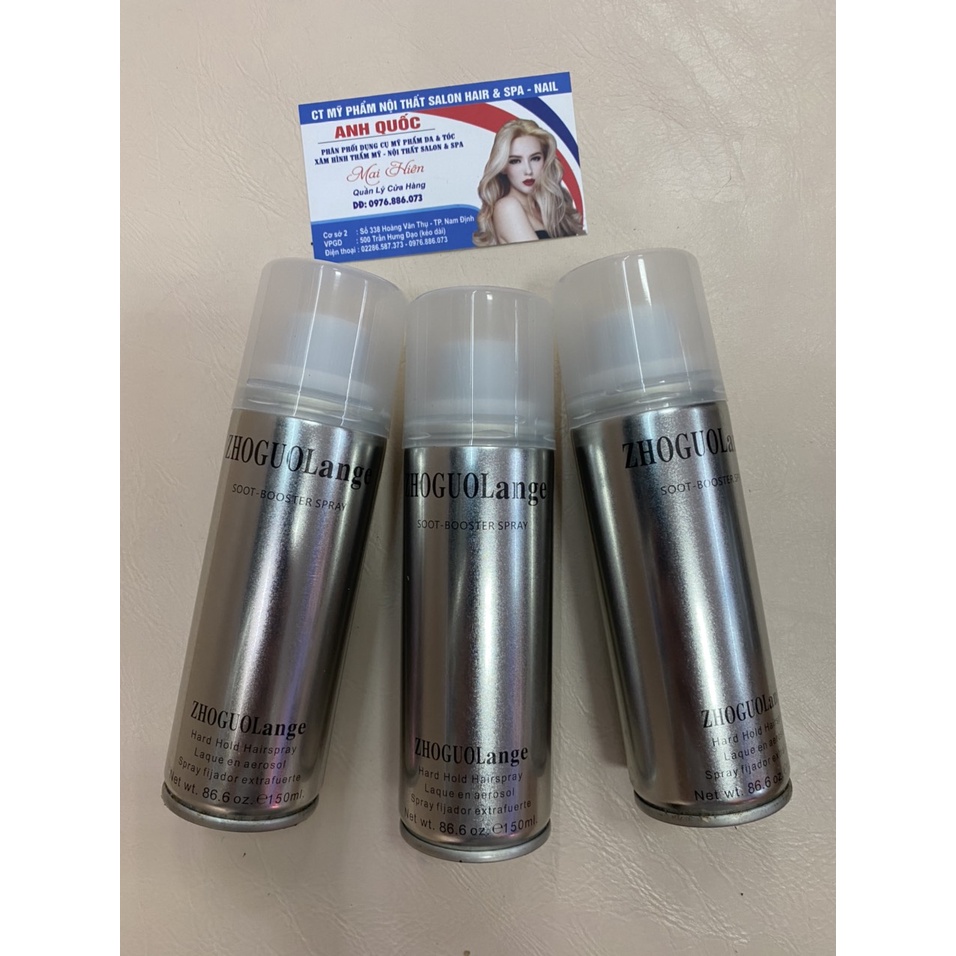 GÔM XỊT GÔM BẠC 150ML