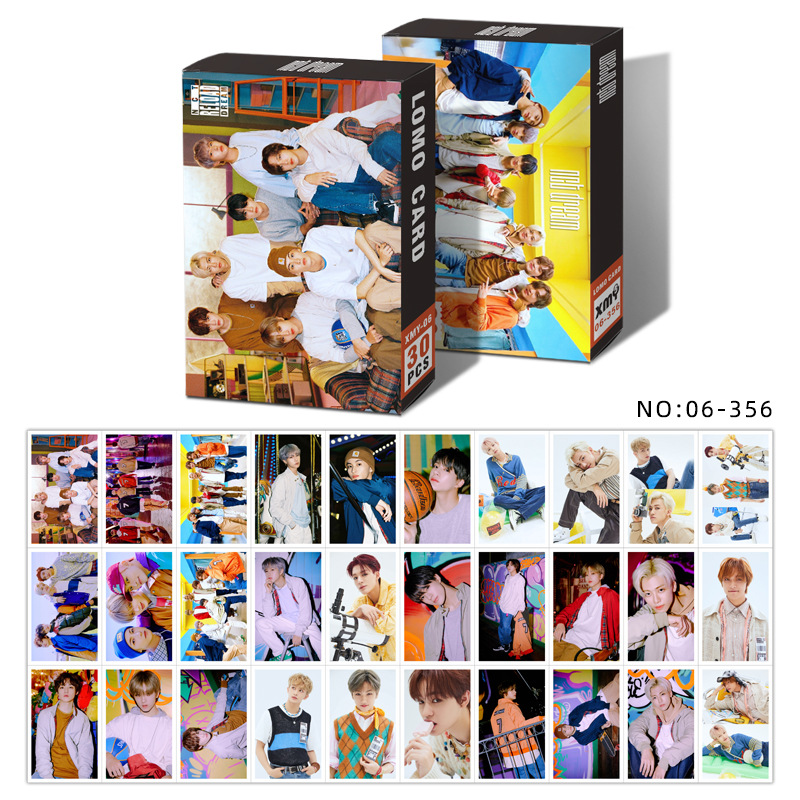 Bộ 30 Hình Thẻ Lomo Enhyen Nct2020 Twice Iu Stray