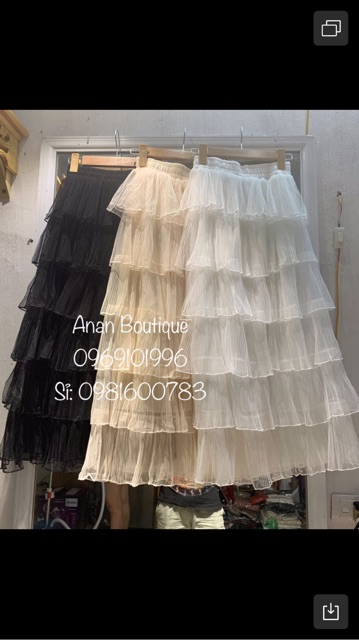 Chân váy voan 6 tầng hot hit | BigBuy360 - bigbuy360.vn