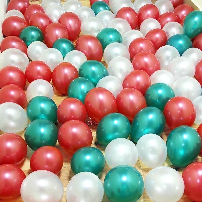 {Chọn Màu} Set 50 quả bóng nhũ hình tròn