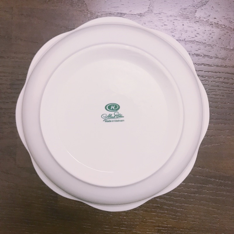 Tô lẻ bộ Hoa Mặt Trời Minh Châu loại trắng trơn. - Bảo hành 1 đổi 1