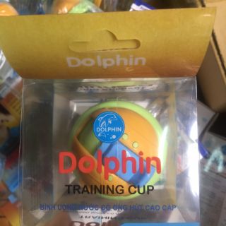 Bình nước cao cấp có ống hút Dolphin 240ml