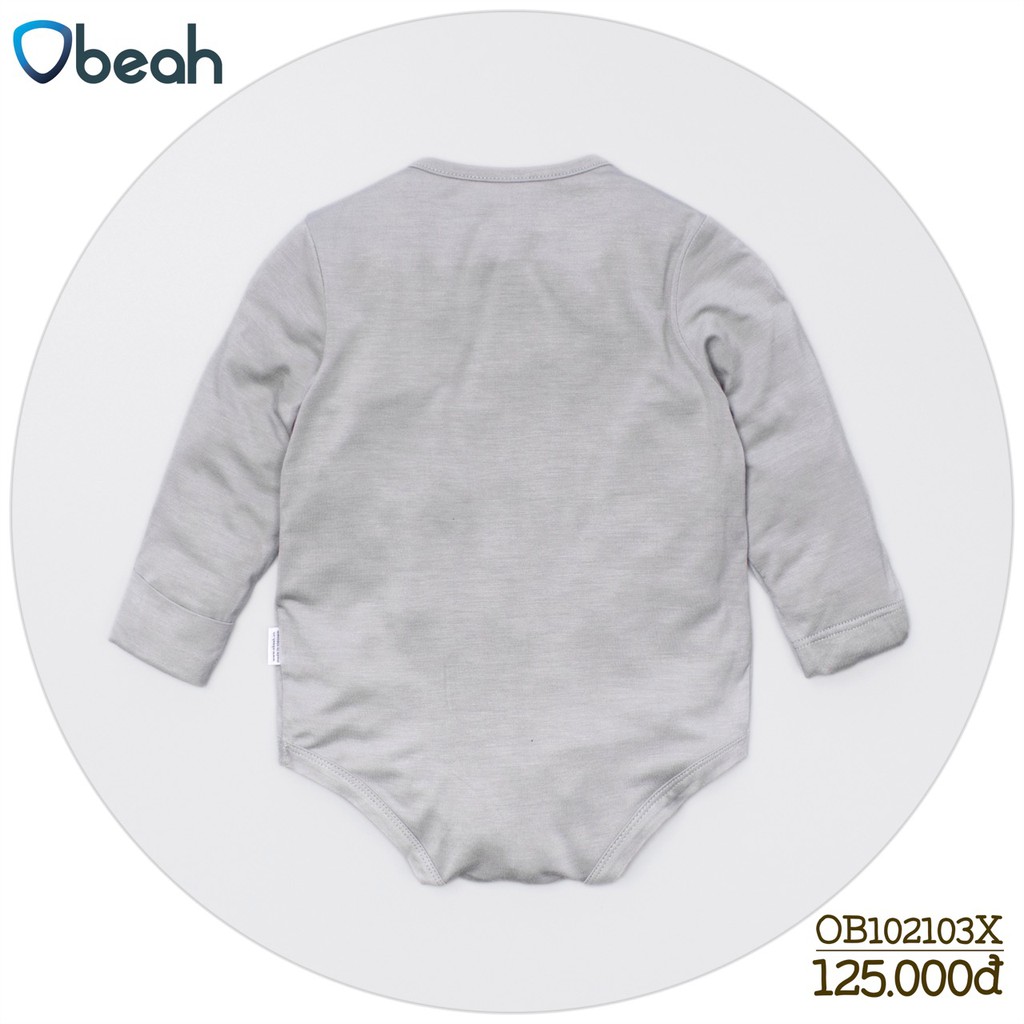 Body tam giác Obeah chất liệu Petit Fullsize 59 đến 90 cho bé từ 0 đến 24 tháng