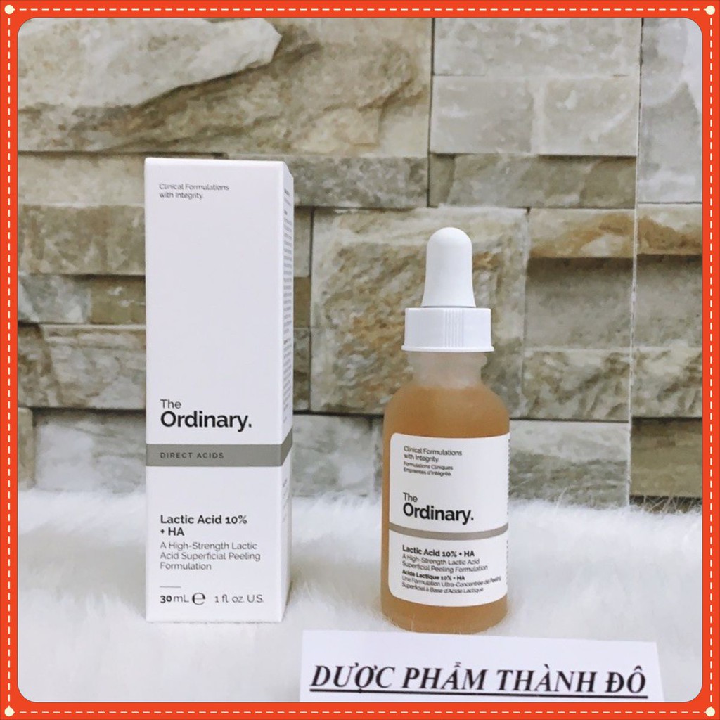 Serum The Ordinary Lactic Acid 10% + HA 30ml Sáng Da Giảm Thâm | BigBuy360 - bigbuy360.vn