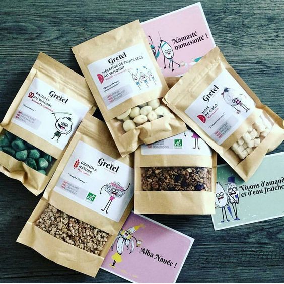 Tem Vuông Nhãn Dán Sản Phẩm Đồ Khô In Tem Theo Yêu Cầu Xưởng In MoPh - In Ấn & Thiết Kế Màu In Sắc Nét Giấy Nhập Khẩu