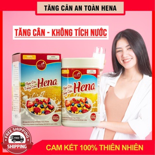 Ngũ Cốc Tăng Cân Cao Cấp 500g Tăng Cân Khoa Học- Bộ Sản Phẩm, Tinh Bột Nghệ, Viên Nghệ Mật Ong, Mầm Đậu Nành Hena