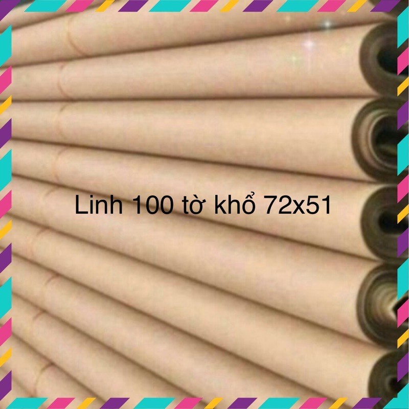 Thanh lý 100 tờ giấy xi măng gói hàng Kt 72x51