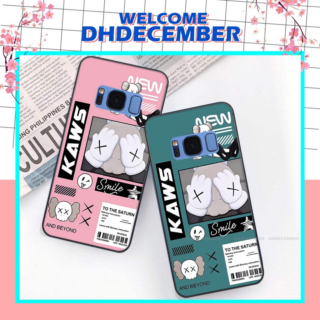 Ốp lưng Samsung Galaxy S8 / S8 PLUS in hình gấu K@ws, gấu nâu, dor@emon RẺ- ĐẸP- BỀN