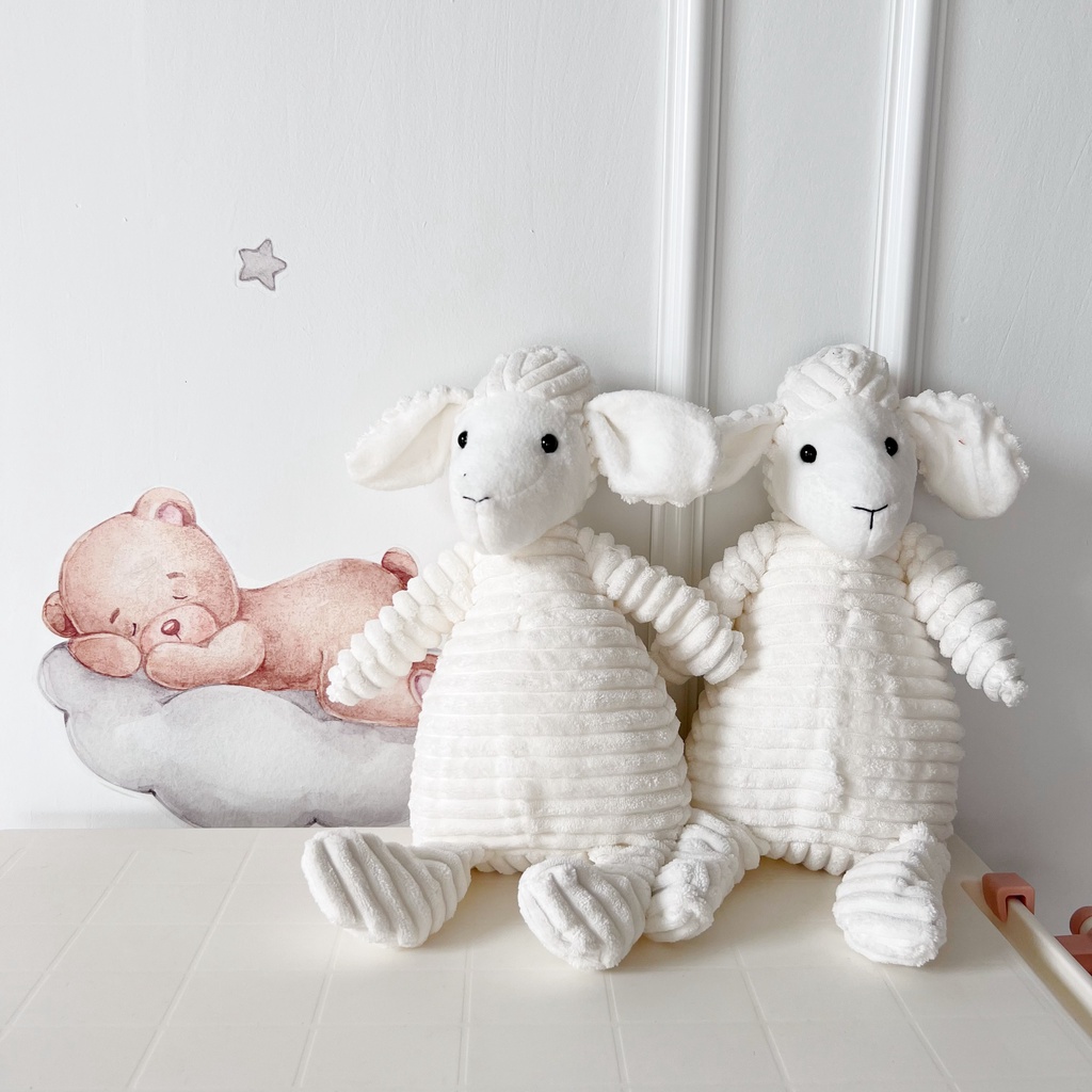 THÚ BÔNG CHO BÉ Cừu, Thỏ, Gấu Bông Mịni Đáng Yêu Kích Thước 50cm, 60cm