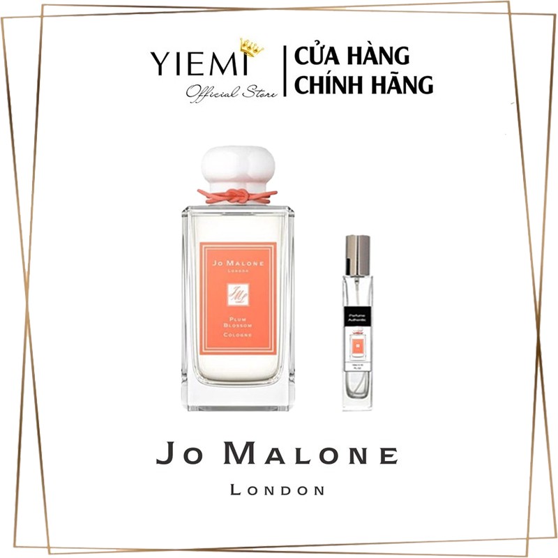 [𝘊𝘩𝘪́𝘯𝘩 𝘏𝘢̃𝘯𝘨]  Nước Hoa mini nước hoa Jo Malone Plum Blossom Cologne 2018 Limited Edition. mẫu thử (5/10/20ml)