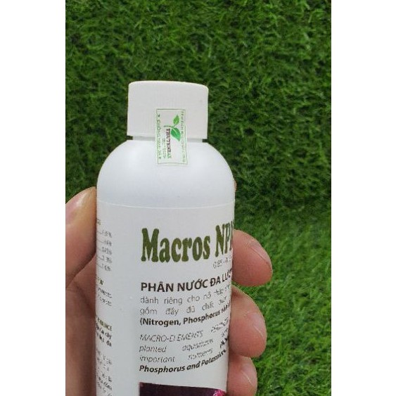 Phân nước hồ cá thuỷ sinh Macros NPK+ 230mL