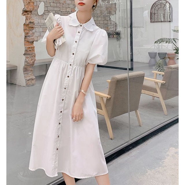 Đầm Nữ Màu Trắng Phong Cách Pháp Thời Trang Mùa Hè Hàng Mới 2022