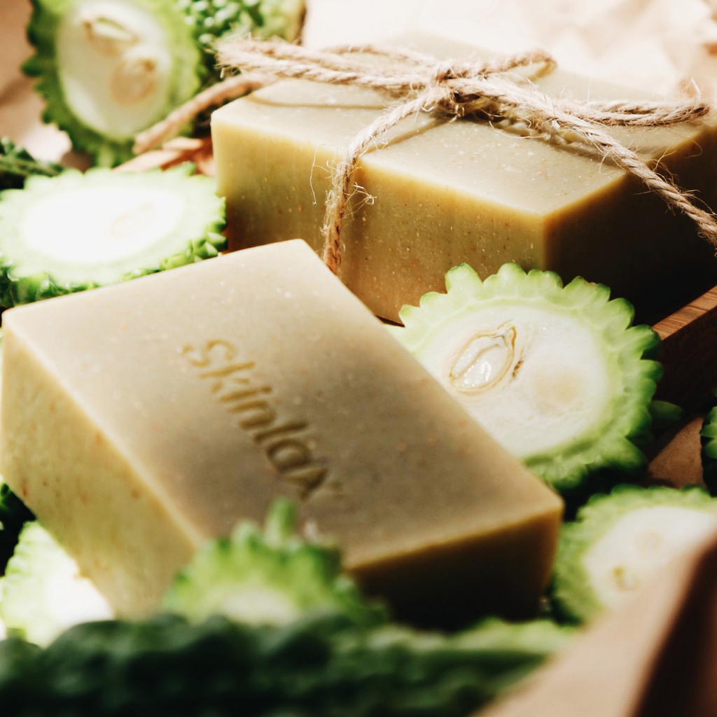 Xà Phòng Khổ Qua SKINLAX - hỗ trợ giảm mụn cơ thể, viêm lỗ chân lông ( 100g ) | BigBuy360 - bigbuy360.vn